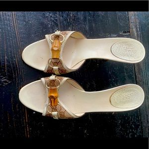 Vintage Gucci mules